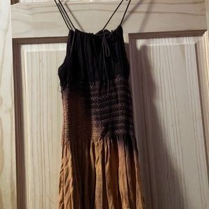 Small maxi dress